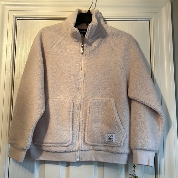 Sam Edelman XS Popcorn Fleece Jacket Ivory NWT - Picture 4 of 8